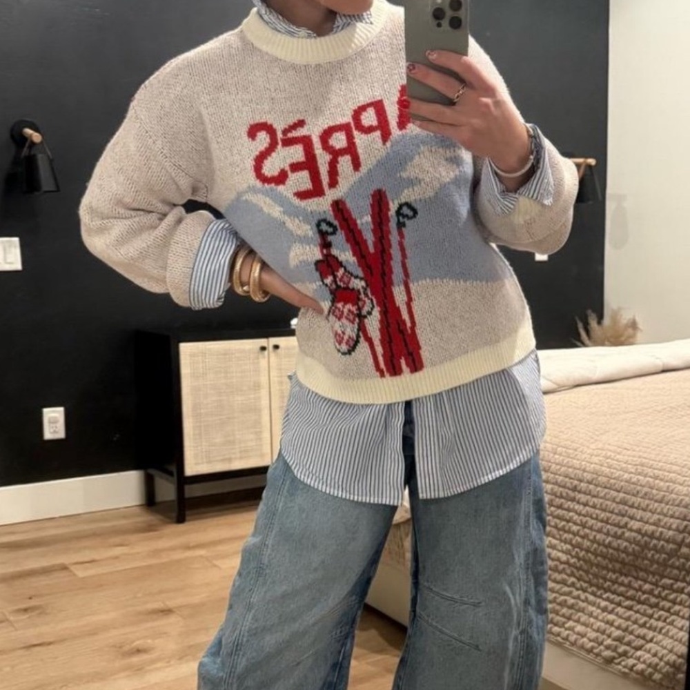 Apre ski sweater a new day size xs new